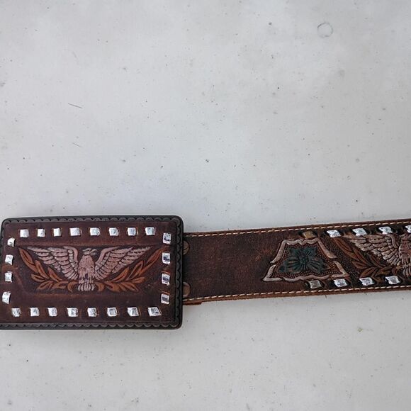 Fossil Men's Brown Belt - Picture 5 of 7